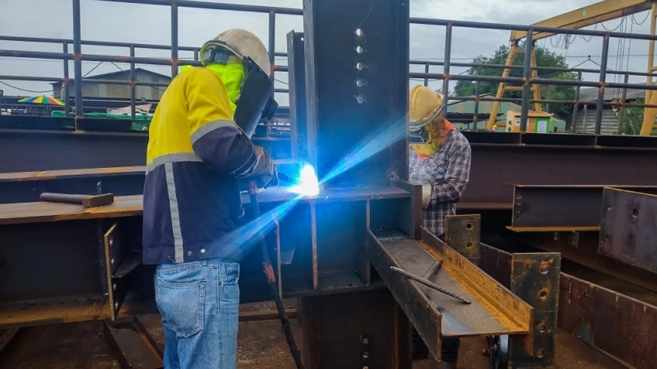 Flux-cored-arc-welding