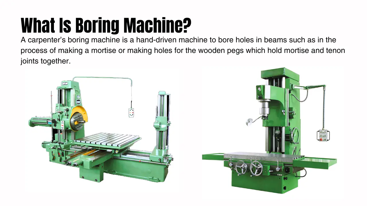 What Is Boring Machine